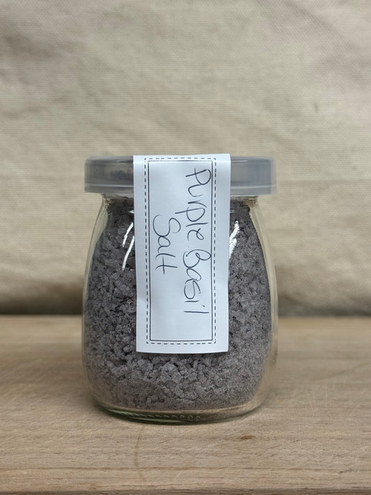 Purple Basil Salt